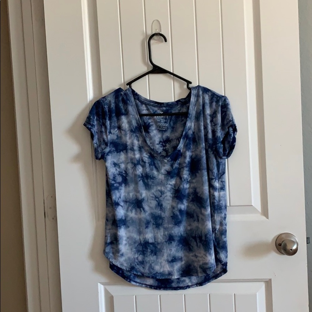 Tie dye causal tee